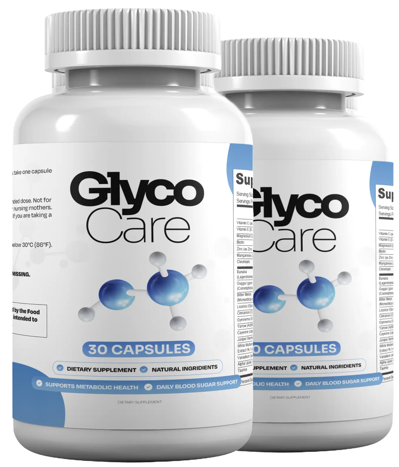 GlycoCare 2 bottles 60 day supply