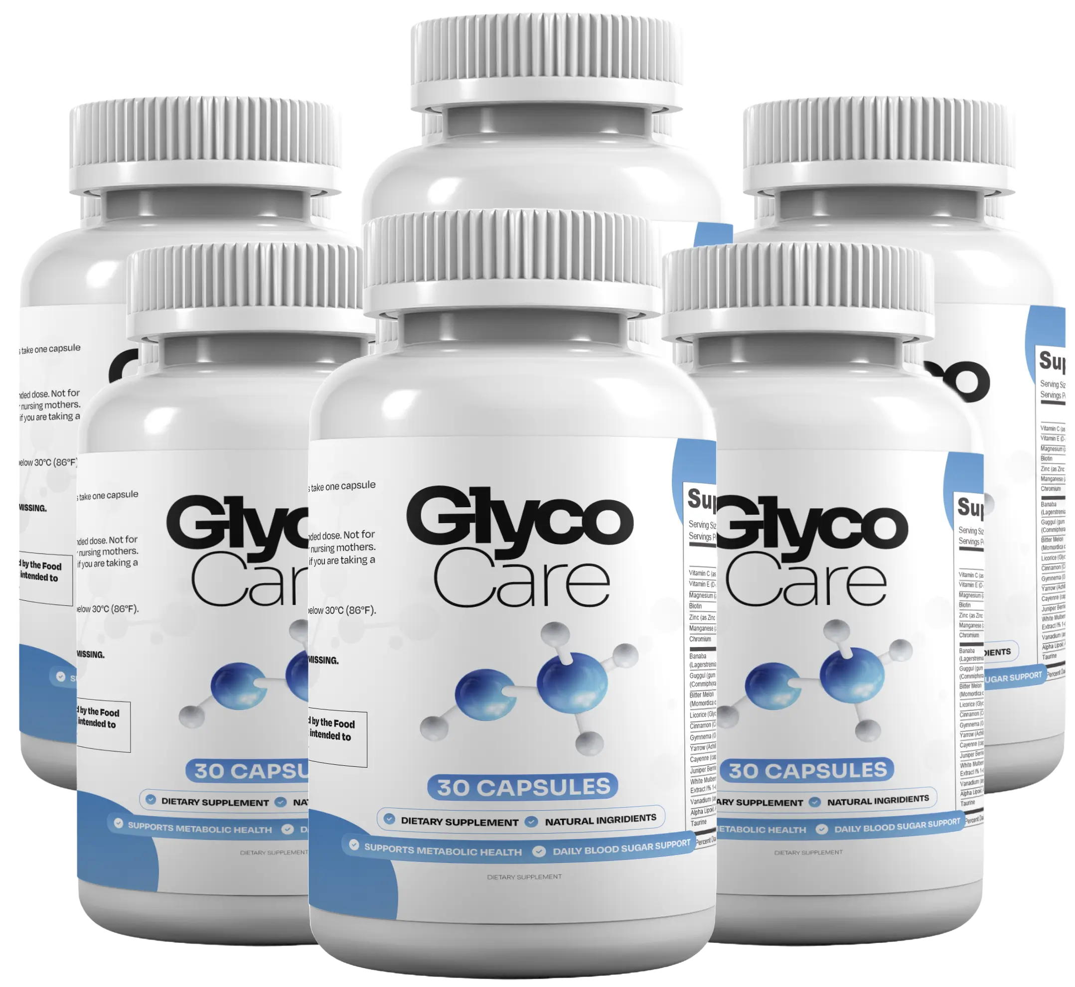 GlycoCare 6 bottles 180 day supply biggest discount